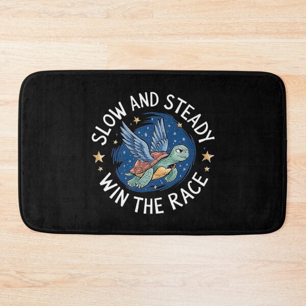 Item preview, Slow and Steady Wins the Race - Flying Turtle Motivation designed and sold by love3617.