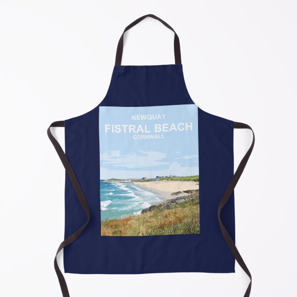 Item preview, Fistral Beach Cornwall. Cornish gift Kernow Travel location poster. Newquay designed and sold by BarbaraGlebska.