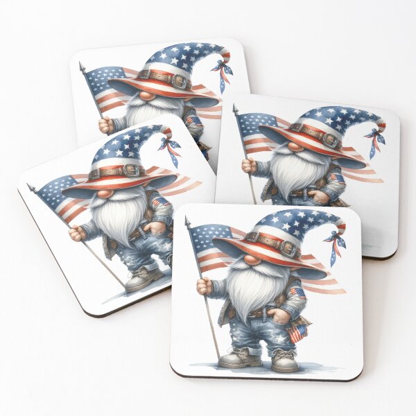 Item preview, Patriotic Gnome designed and sold by TessAdventures.