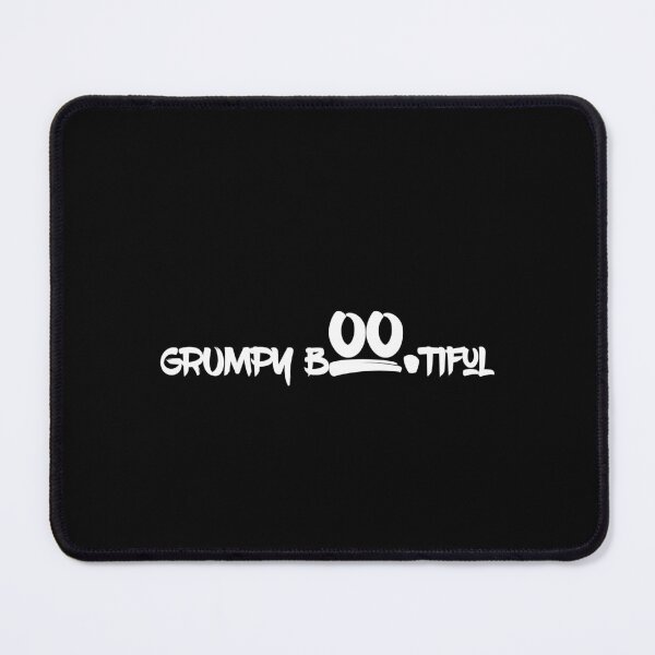 Item preview, Grumpy Boo.tiful: Playful Typography with a Grumpy Twist, Unique designed and sold by villacreativa.