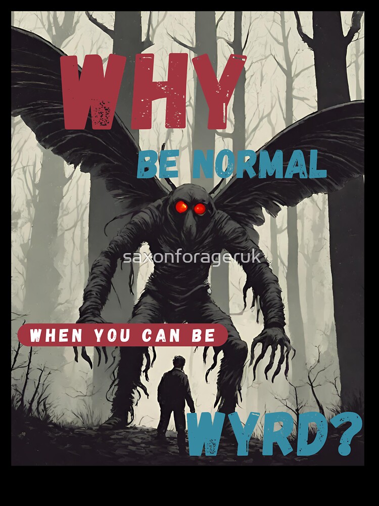 Thumbnail 7 of 7, Oversized T-Shirt, Why be normal? when you can be wyrd? designed and sold by saxonforageruk.