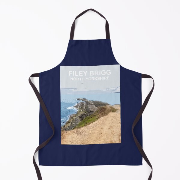 Item preview, Filey Brigg Yorkshire Travel location poster Scarborough designed and sold by BarbaraGlebska.