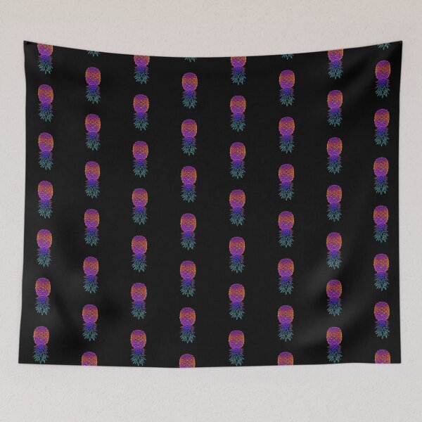 Item preview, Upside Down Neon Pineapple | IYKYK Lifestyle | Blue designed and sold by JLEmporium.
