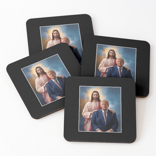 Item preview, Trump and Jesus - Trump 2024 designed and sold by shannonanne18.