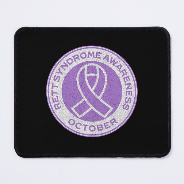 Item preview, Rett Syndrome Awareness October Purple Rett Syndrome Ribbon designed and sold by chrisrivait.
