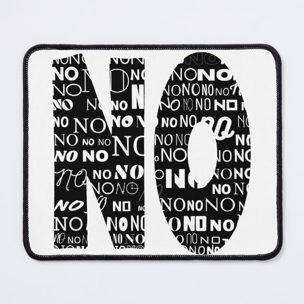 Item preview, The Power of NO | Typographic Art of Protest and Defiance designed and sold by NudnaGrafika.