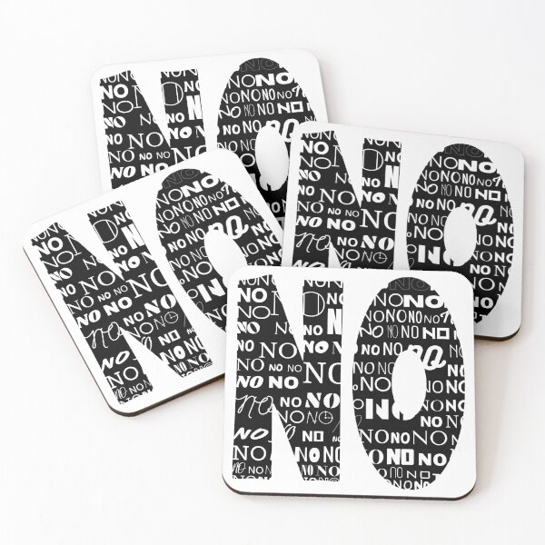 Item preview, The Power of NO | Typographic Art of Protest and Defiance designed and sold by NudnaGrafika.