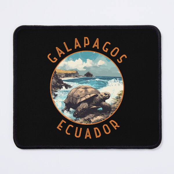 Item preview, Galapagos Giant Tortoise Retro Distressed Circle designed and sold by KrisSidDesigns.