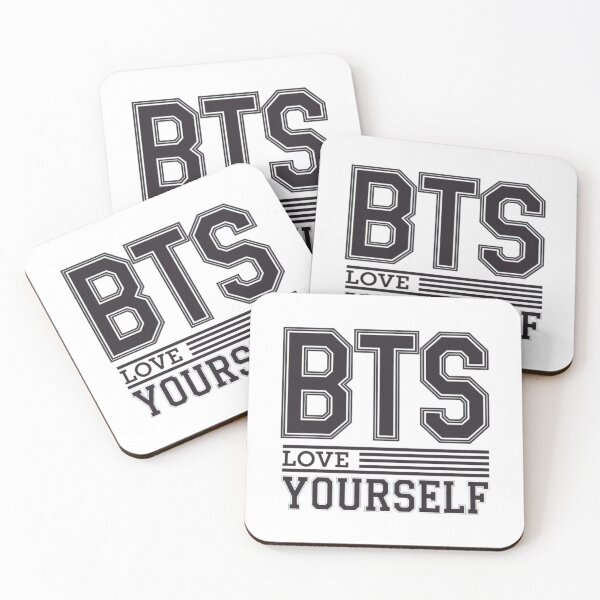 Item preview, "BTS Love Yourself Typography Design" designed and sold by Stick-Craft.