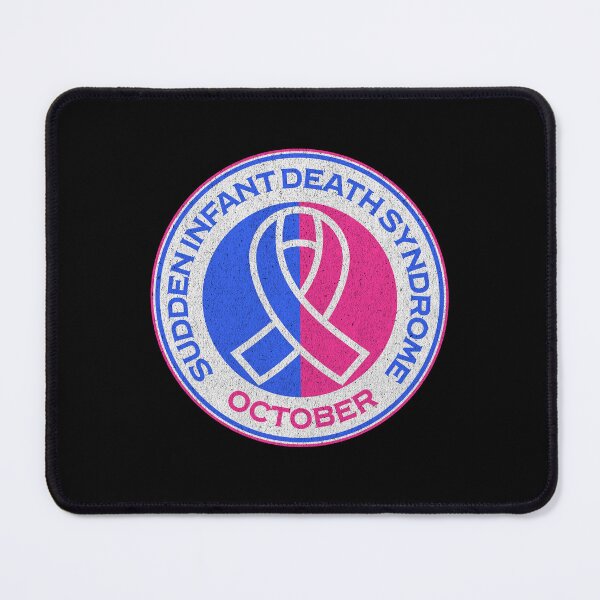 Item preview, Sudden Infant Death Awareness Blue & Pink Ribbon SIDS designed and sold by chrisrivait.