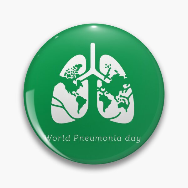 Item preview, World Pneumonia day designed and sold by BulgariAI.