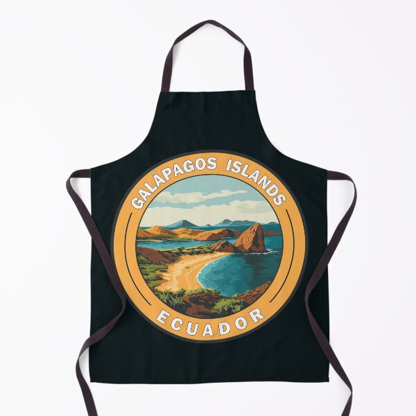 Item preview, Galapagos Islands Travel Art Badge designed and sold by KrisSidDesigns.