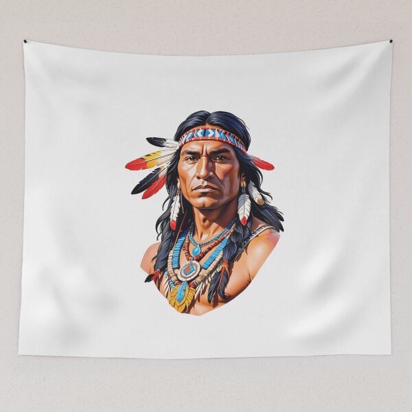 Item preview, Native American Indian designed and sold by Bunmigraphics .