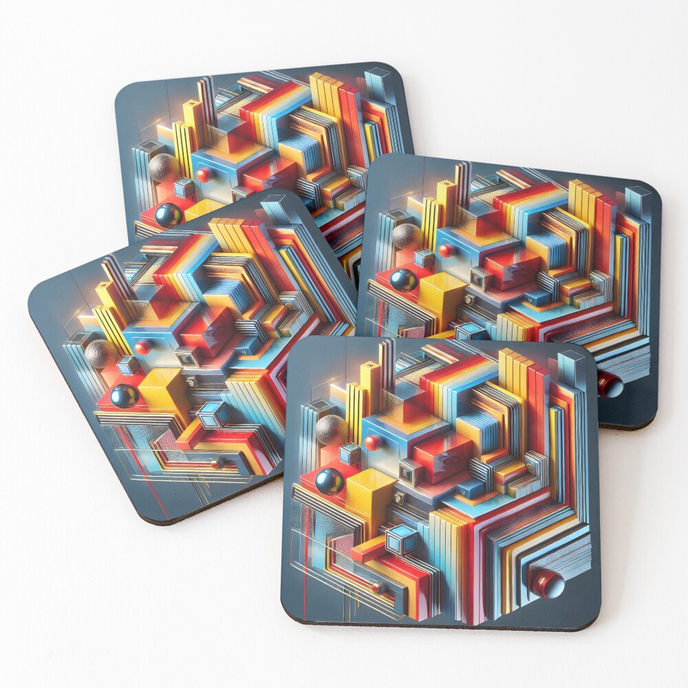 Item preview, Coasters (Set of 4) designed and sold by ThinkIDEA.