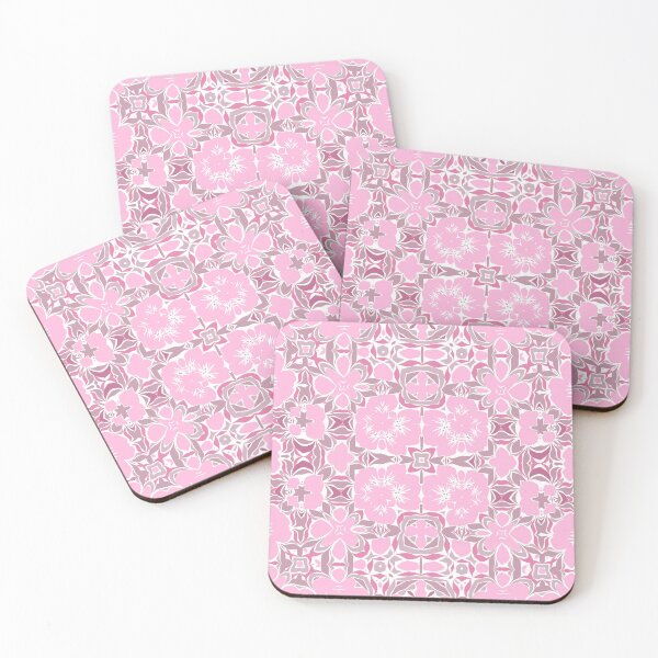 Item preview, Pink Symmetrical Kaleidoscope 1 designed and sold by AneissPiaf.