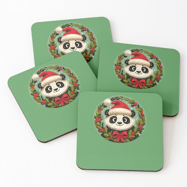 Item preview, Christmas Panda Bear designed and sold by FrictionMaxxing.