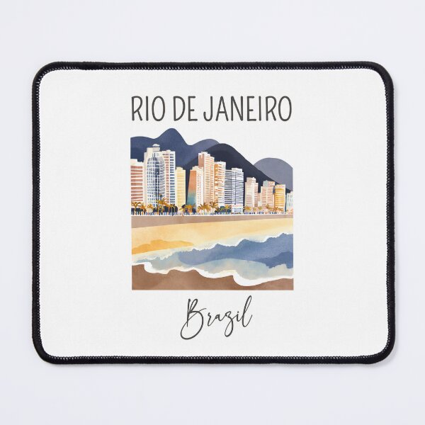 Item preview, A Watercolor Design of Rio de Janeiro - Brazil  designed and sold by Sketch-Shack.