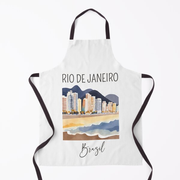 Item preview, A Watercolor Design of Rio de Janeiro - Brazil designed and sold by Sketch-Shack.