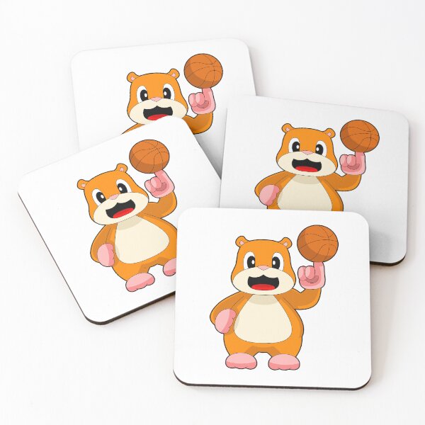 Item preview, Hamster Basketball player Basketball designed and sold by Snabdesign84.