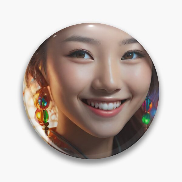 Item preview, A Woman Smiling Warmly designed and sold by masabo.