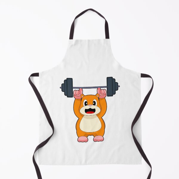 Item preview, Hamster Bodybuilder Dumbbell Bodybuilding designed and sold by Snabdesign84.