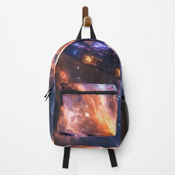 Artikelvorschau, Spaceship in Nebula entworfen und verkauft von AIArtArchitect.