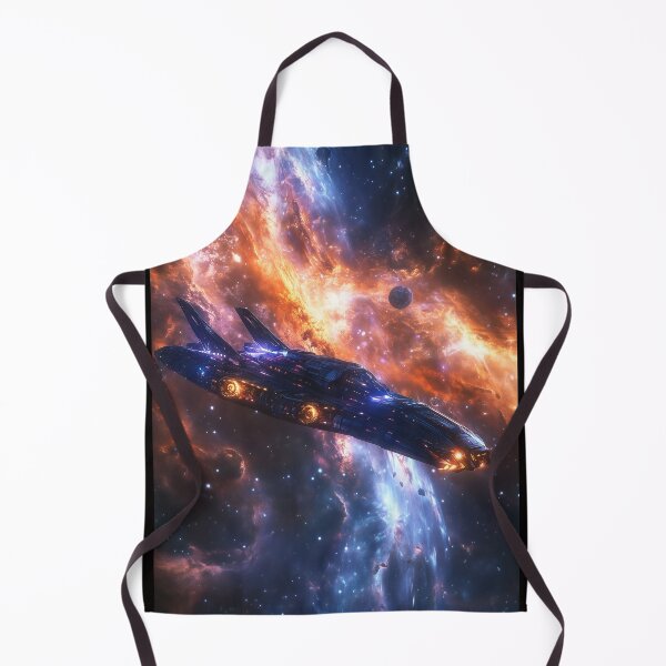 Artikelvorschau, Spaceship in Nebula entworfen und verkauft von AIArtArchitect.