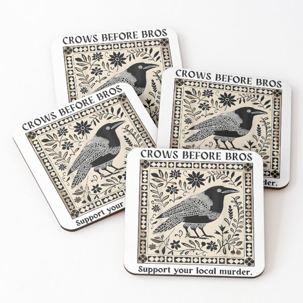 Item preview, Crows Before Bros Support Your Local Murder designed and sold by SHOPATOR.