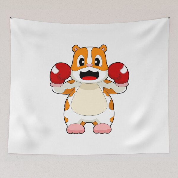 Item preview, Hamster Boxer Boxing gloves Boxing designed and sold by Snabdesign84.