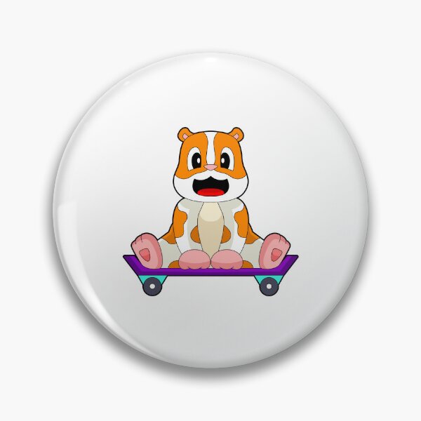 Item preview, Hamster Skater Skateboard designed and sold by Snabdesign84.