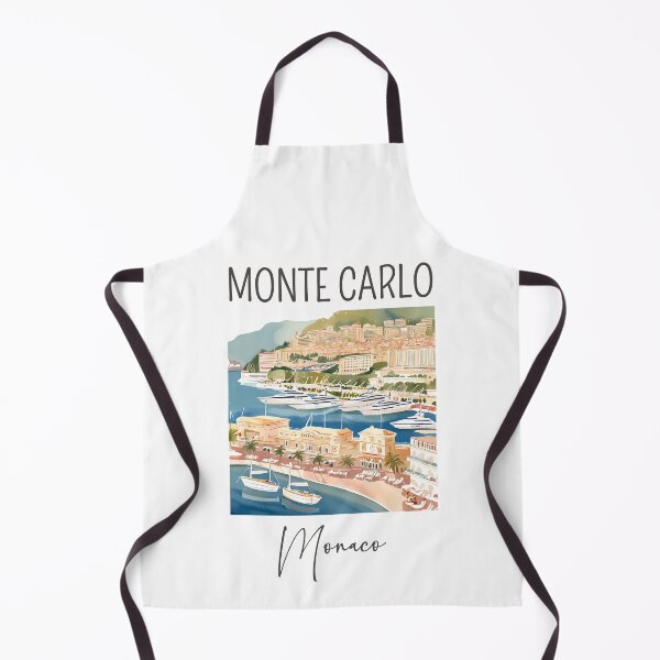 Item preview, A Watercolor Design of Monte Carlo - Monaco designed and sold by Sketch-Shack.