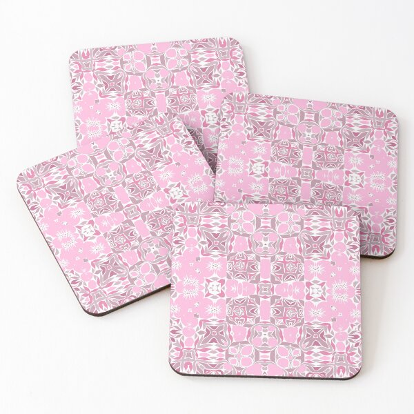 Item preview, Pink Symmetrical Kaleidoscope 4 designed and sold by AneissPiaf.