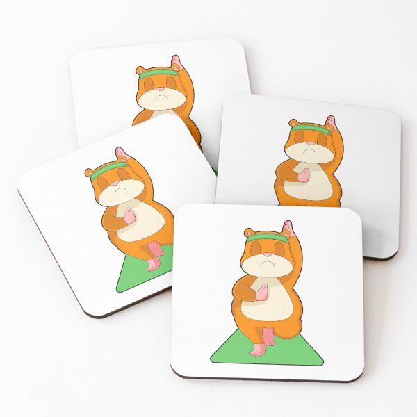 Item preview, Hamster Yoga Fitness Sports designed and sold by Snabdesign84.