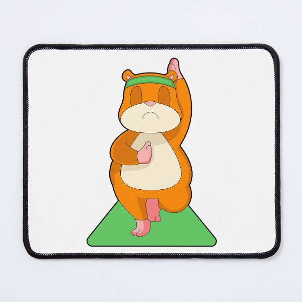 Item preview, Hamster Yoga Fitness Gymnastics designed and sold by Snabdesign84.
