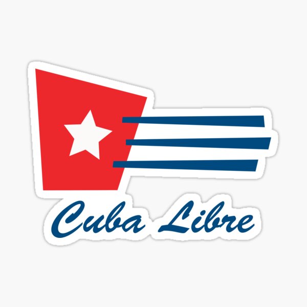 Item preview, Cuba Libre (Free Cuba) Cuban Flag designed and sold by vintageblue.