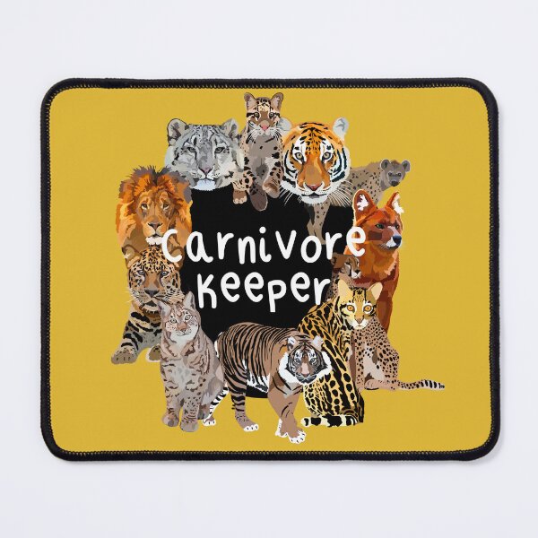 Item preview, Carnivore Keeper, Carnivore Keeper Illustration – Zookeeper Art for Big Cat and Predator Enthusiasts designed and sold by PrettylittlepastelUk.