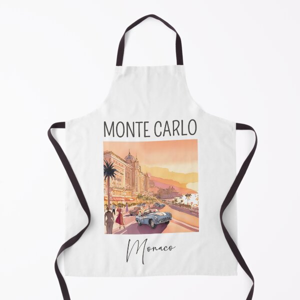 Item preview, A Watercolor Design of Monte Carlo - Monaco designed and sold by Sketch-Shack.