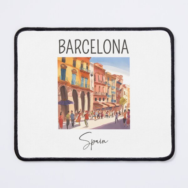 Item preview, A Watercolor Design of Barcelona - Spain  designed and sold by Sketch-Shack.
