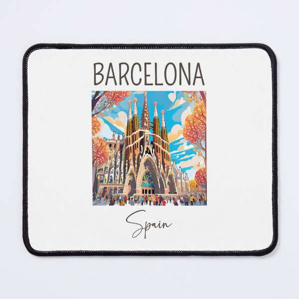Item preview, A Watercolor Design of Barcelona - Spain  designed and sold by Sketch-Shack.