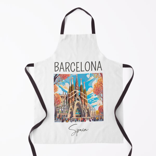 Item preview, A Watercolor Design of Barcelona - Spain designed and sold by Sketch-Shack.