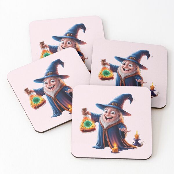 Item preview, Ancient Wizard Microbe with Magical Potion – Spooky Halloween Design designed and sold by AdoraSticks.