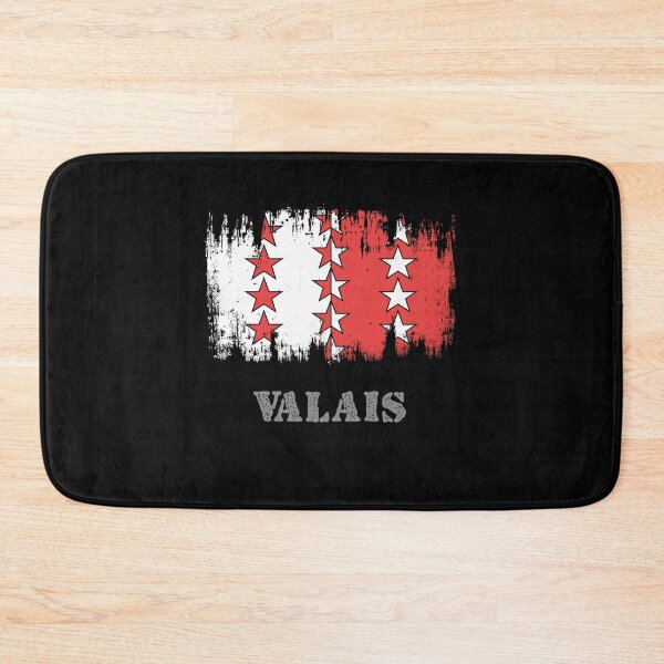 Item preview, Vintage Grunge Valais Flag designed and sold by GuntherKramer.