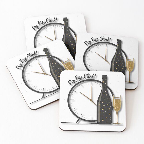 Item preview, Pop, Fizz, Clink: New Year Celebration designed and sold by PosiPrints.