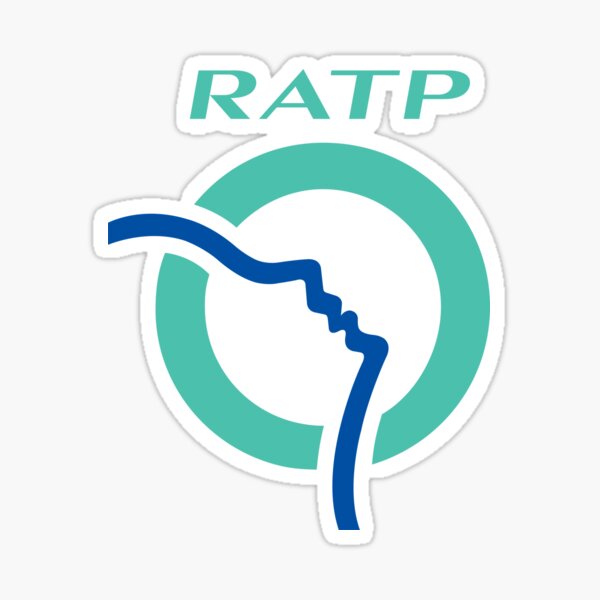 Artikel-Vorschau von RATP Metro Logo Paris, designt und verkauft von Transitory Works.