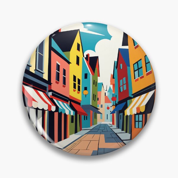 Item preview, Abstract art "The Shambles" designed and sold by Metaverse8.
