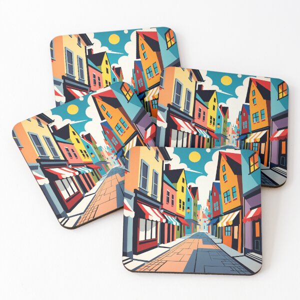 Item preview, Abstract art "The Shambles" designed and sold by Metaverse8.