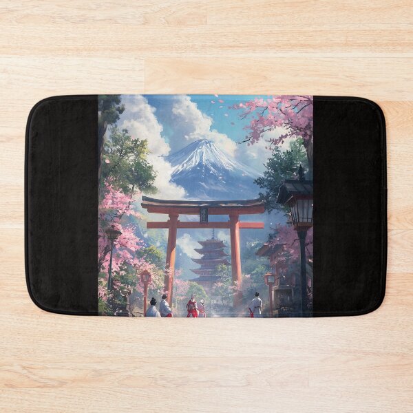 Item preview, Mount Fuji Shrine designed and sold by AIArtArchitect.