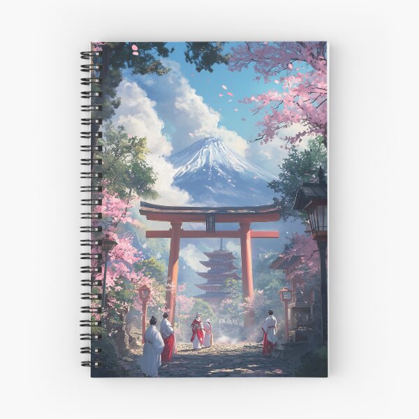 Item preview, Mount Fuji Shrine designed and sold by AIArtArchitect.