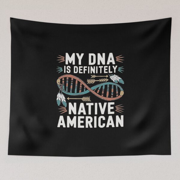 Item preview, Proud Native American Heritage: DNA Symbol of Culture and Identity designed and sold by love3617.