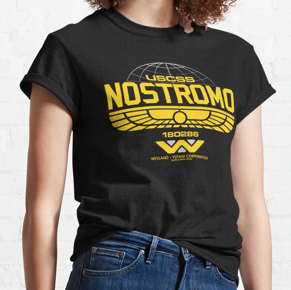 Item preview, Nostromo/Weyland Block Colour logo design designed and sold by Iiswaz.